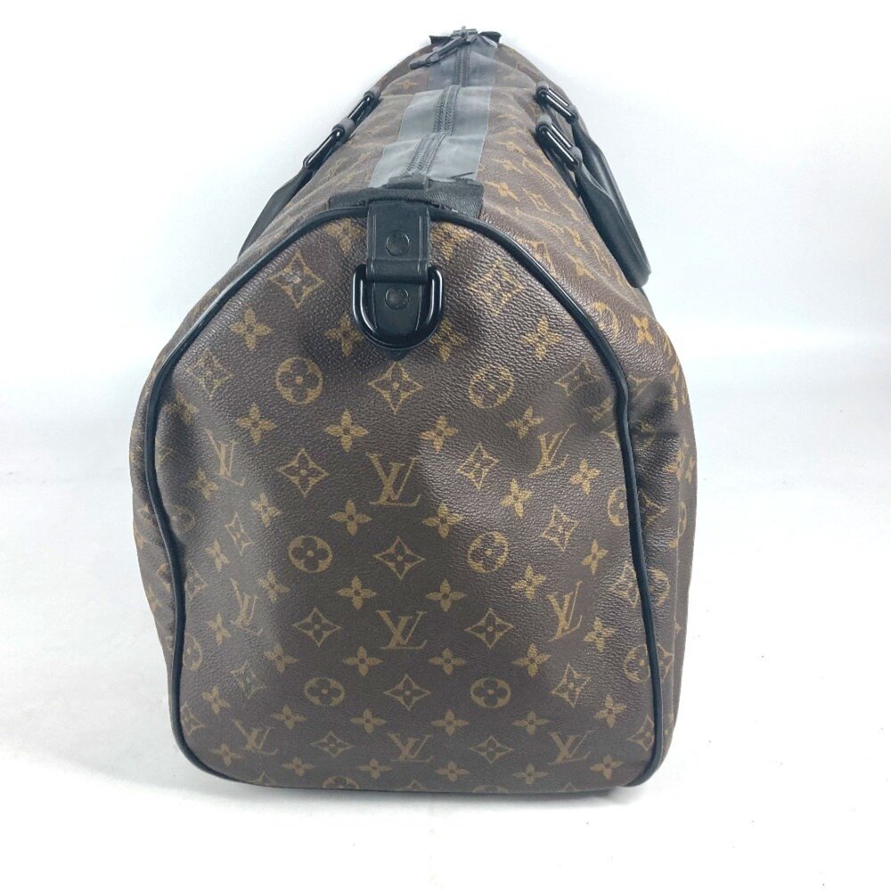 LOUIS VUITTON Authentic Black Monogram Canvas Boston Bag - Picture 3 of 16